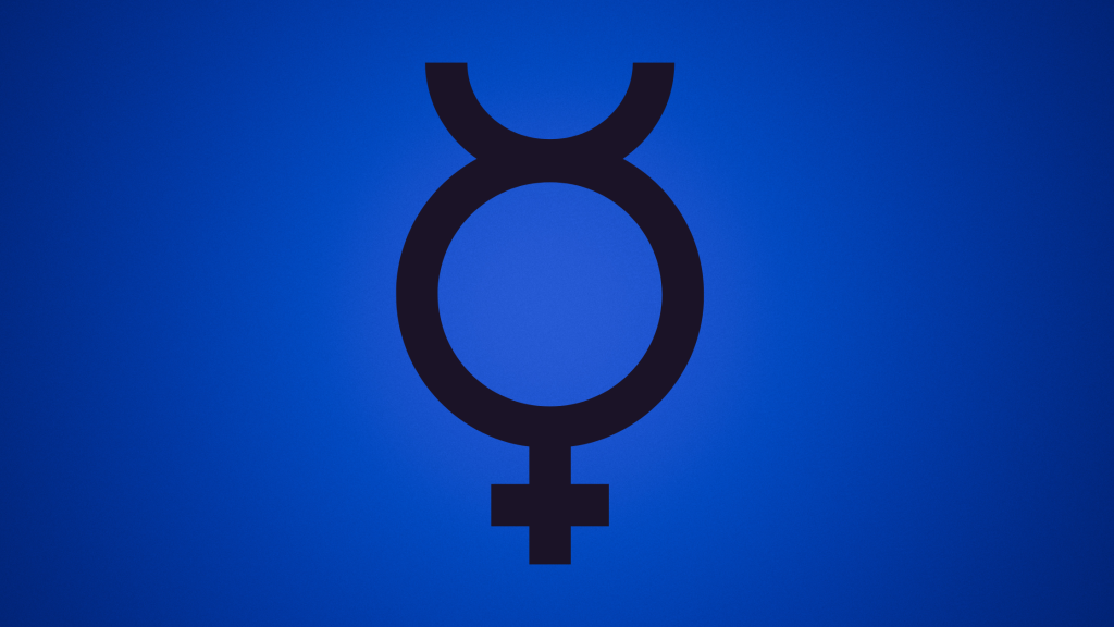 simbolo di Mercurio in astrologia